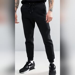 Pull & Bear Men's Black Jogger Pants Size M  2245H